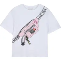 Marc Jacobs Little T-skjorte - Hvit m. Veske - - 8 år (128) - T-skjorte
