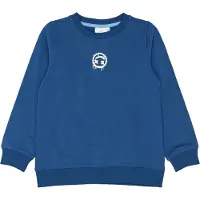 The New Collegegenser - TnSamir - True Blue m. Hvit - - 5-6 år (110-116) - Collegegenser