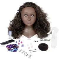 Smoby Frisørdukke m. Tilbehør - My Beauty Afro - 23 Deler - - OneSize - Dukke