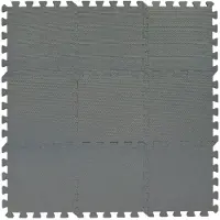 BabyDan Lekematte - 90x90 cm - Grå - - OneSize - Lekematte