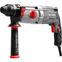 Graphite SDS+ 800 W rotasjonshammer, koffert