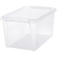 Orthex oppbevaringsboks, , polypropylen, 47 liter, gjennomsiktig