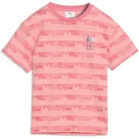 Puma x GABBY'S DOLLHOUSE Relaxed Printed Tee Kids, Collections, Wild Pink, 4-5Y