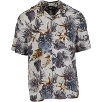 Urban Classics Viscose Aop Resort Kortarmet Skjorte