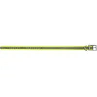 Grännakopplet Dog collar 25mm 55-65cm Neon Yellow