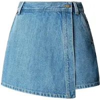 Pepe Jeans for woman. PL80000372VC Blue Regular Skirt (30), Casual, Cotton