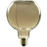 Segula floating globe G125 E27 6W grå glass åpen
