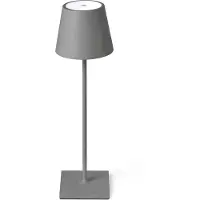 Faro LED-bordlampe Toc med USB-lader, IP54, grå