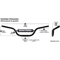 Renthal 971 Offroad Rc/honda Cr&crf 04-13/kawasaki Kx&kxf 06-13 Styre