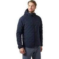 Helly Hansen for man. 34587 Navy Blue HP Hybrid Stretch Insulated Hooded Jacket (S), Casual, Polyamide