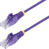 StarTech.com 7m Purple Slim CAT6 Ethernet Cable Snagless 28AWG LSZH - patch cable - 7 m - purple - Purpur - 7 meter