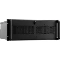 Chieftec UNC-410S-B-U3-OP 19" 4U chassi No PSU B - Kabinett - Server (Rack) - Svart