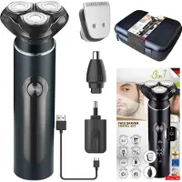 Adler barbermaskin for menn 3-i-1 USB + etui ADEG 2940