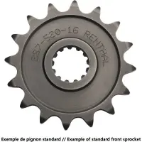 Renthal 470-428 Standard Fremre Tannhjul