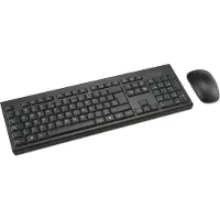 Kensington KM150 EQ trådløst sett med tastatur og mus, engelsk - Tastatur & Mussett - Svart