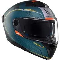 Mt Helmets Atom 2 Sv Destiny Modulhjelm