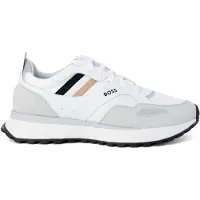 BOSS for man. 50498280 Jonah Sneakers white (44), Flat, Laces, Casual