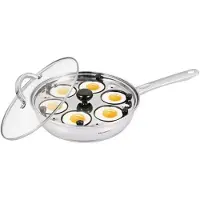 Klausberg Kjele med egginnsats, glasslokk, 24 cm,