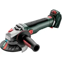 Metabo 613057850, 10000 RPM, 12,5 cm, Batteri, 1,8 kg, Børsteløs motor