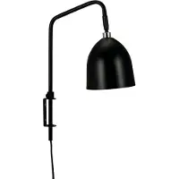 Dyberg Larsen Easton vegglampe, svart