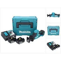 Makita DJR189RTJ, Børsteløs, Svart, Blå, 3100 spm, 2,2 cm, 25,5 cm, 13 cm