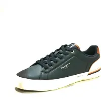 Pepe Jeans for man. PMS300011 Trainers Kenton Campus navy (44), Flat, Laces, Casual