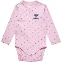 Hummel Body I/e - HmlBeesy - Vinnende Orchid - - 1½ år (86) - Langermet Body