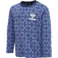 Hummel Check Langarmet T-skjorte