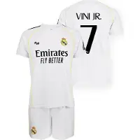 Real Madrid 25/26 Vinicius Hjem Kortskjorte Sett