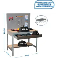 Simonwork (bancos De Trabajo) Bt2 Box Arbeidsbenk 1445x910x610 Mm