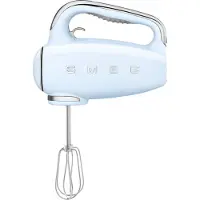 Smeg HMF01PBEU Håndmikser i 50-talls retrodesign pastellblå