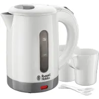 Russell Hobbs Vannkoker 23840-70 Travel Compact - Hvit - 1000 W