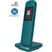 Telekom Speedphone 12 – IP-telefon med ledning, petrol