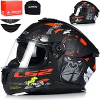 LS2 Helmets Ff808 Stream Ii Angry Monkey Fullface-hjelm