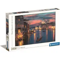 Clementoni Puslespill HQC The Magnificent Grand Canal, 2000 brikker