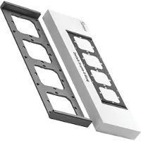 Sonoff Ramme for bryter M5 80 firedobbelt 4-fold M5-4C-80-F (graphite/black)