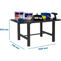 Simon Rack Simonwork (bancos De Trabajo) Bt6 Arbeidsbenk 830x1500x730 Mm