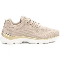Xti for woman. 14245203-BEIGE Trainers 142452 beige (36), Fabric, Flat, Laces, Casual