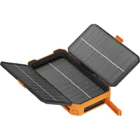 Xtorm Xtreme XR203 robust solcellepowerbank 20W 10000 mAh 3 porter svart/oransje