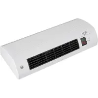 Adler varmevifte / veggmontert varmeovn 2000 W / elektrisk vifte med fjernkontroll og timer