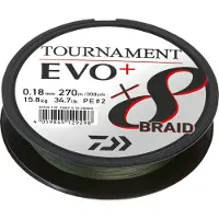 Daiwa Tournament Evo Plus Flettet Fiskesnøre 135 M