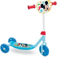 Kubisport trehjuls scooter for barn, Mikke Mus (Mickey Mouse) MONDO 28689