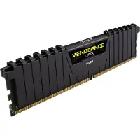 Corsair Vengeance LPX DDR4-2666 - 32GB - CL16 - Dual Channel (2 pcs) - Intel XMP - Svart