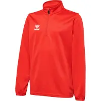Hummel Genser - HmlEssential Half Zip - Ekte rød - - 6 år (116) - Genser