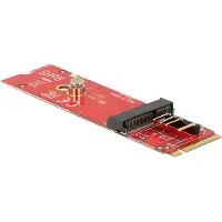 DeLOCK Converter M.2 KeyM male>M.2 Key E slot USB PCIe modules