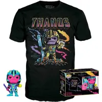 Funko POP! Forundring Thanos T-skjorte Og Eksklusiv Infinity Saga-figur