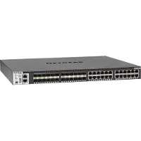 Netgear M4300-24X24F - Switch - L3 - Styrt - 24 x 10/100/1000/10000 + 24 x 10 Gigabit SFP+ - front til bakside-luftflyt - rackmonterbar