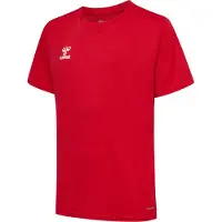 Hummel T-skjorte - HmlEssential Jersey - Ekte rødt - - 8 år (128) - T-skjorte