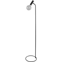 Searchlight Dulwich gulvlampe, dimbar, svart, metall, 152 cm, E27
