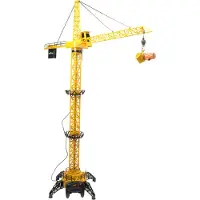 Kik RC kran med kabel 4CH 128 cm